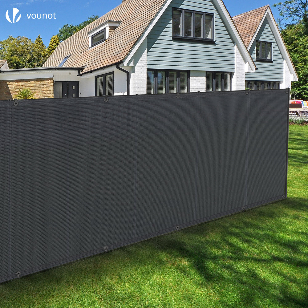 Sonnenschirme & Sonnenschutze - Living Zaunblende Schwarz 3,6x10 M HDPE 75 Gm 83576723