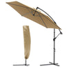 Ampelschirm mit Schutzhülle, Sonnenschirm 300 cm, Khaki - VOUNOT DE