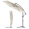 Ampelschirm mit Schutzhülle, Sonnenschirm 300cm Beige - VOUNOT DE