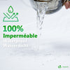 Matratzenschoner 90x200x30cm, wasserdichte Atmungsaktive Matratzenauflage Weiß - VOUNOT DE