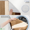 Badematte Rutschfeste, Mikrofaser Badezimmerteppich Farbverlauf 50x80cm Beige