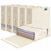 6 Stück Bettwäsche Organizer mit Sichtfenster 38,5x33x12 cm Beige
