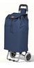 Aluminium Einkaufstrolley Treppensteiger, Trolly Einkaufswagen Klappbar, 2 Räder, Wasserdicht Oxford, 59L, Marineblau - VOUNOT DE
