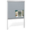 Insektenschutzrollo Fenster PVC Rahmen zuschneidbar  L130 x H160 cm Weiß