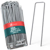 200 Stück Erdanker verzinktes Metall, U-förmige Bodenanker 150 × 30 mm, Ø 3 mm - VOUNOT DE