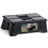 Tritthocker Klappbar Klapphocker faltbar mit integriertem Griff 39,5 x 24 x 13 cm Schwarz - VOUNOT DE