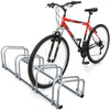 Fahrradständer für 4 Fahrräder, Boden und Wandmontage, Silber - VOUNOT DE