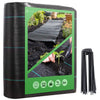 Unkrautvlies 1x25m mit 50 Bodenanker, Gartenvlies Wasserdurchlässig 100g/m² - VOUNOT DE