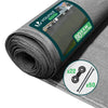Zaunblende 1.8×10m, Sichtschutz Zaun 90 g/m² HDPE Schattiernetz, Grau
