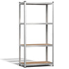 4-Stufiges Schwerlastregal, Regal Lagerregal Kellerregal, 80x40x160cm
