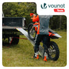 VOUNOT 2 x Faltbare Auffahrrampe, Laderampen 800 kg max, 196cm