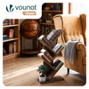 Bücherregal Baumform Standregal Bücher Regal 30x16x60 cm Braun