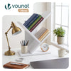 Bücherregal Baumform Standregal Bücher Regal 30x16x40,5 cm Weiß