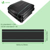Unkrautvlies für Garten 1x10m, Gartenvlies Wasserdurchlässig 100g/m² - VOUNOT DE