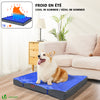 Orthopädisches Hundebett mit Kühlmatte, Hundekissen Kleine Hunde 76x51cm - VOUNOT DE