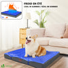Orthopädisches Hundebett mit Kühlmatte, Hundekissen Mittelgroße Hunde 91x70cm - VOUNOT DE