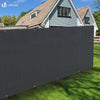 Zaunblende 1.8×10m, Sichtschutz Zaun 230 g/m² HDPE Schattiernetz, Anthrazit - VOUNOT DE