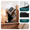 Bücherregal Baumform Standregal Bücher Regal 30x16x40,5 cm Schwarz