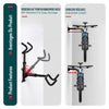 2 X Fahrrad Wandhalterung Klappbar Verstellbar 30kg Tragfähigkeit
