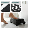 Tritthocker Klappbar Klapphocker faltbar mit integriertem Griff 39,5 x 24 x 13 cm Schwarz - VOUNOT DE