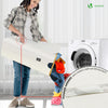 Wäschekorb mit Deckel 100L, Faltbarer Wäschesammler mit Wäschesäcke, Beige - VOUNOT DE