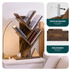 Bücherregal Baumform Standregal Bücher Regal 30x16x60 cm Braun