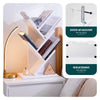 Bücherregal Baumform Standregal Bücher Regal 30x16x60 cm Weiß