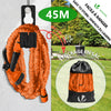 Flexibler Gartenschlauch 45m, Flexibel Wasserschlauch Dehnbarer mit 10 Sprühfunktionen, Orange - VOUNOT DE