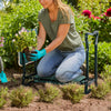 2in1 Kniebank für Gartenarbeit, Gartenhocker Klappbar, Grün - VOUNOT DE