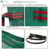 500 Liter Gartensack Gartenabfallsack mit Griffen, Laubsack für Grünabfall, 2er Set - VOUNOT DE