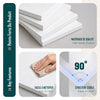 Bücherregal Baumform Standregal Bücher Regal 30x16x40,5 cm Weiß