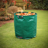 500 Liter Gartensack Gartenabfallsack mit Griffen, Laubsack für Grünabfall, 2er Set - VOUNOT DE