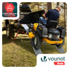 VOUNOT 2 x Faltbare Auffahrrampe, Laderampen 800 kg max, 196cm
