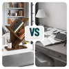 Bücherregal Baumform Standregal Bücher Regal 30x16x40,5 cm Braun