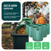 500 Liter Gartensack Gartenabfallsack mit Griffen, Laubsack für Grünabfall, 6er Set - VOUNOT DE