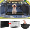 Hundekäfig Klappbar, Hundebox Auto mit Abdeckung & Bodenschale, 107 cm XL - VOUNOT DE