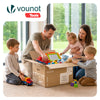Umzugskartons 20 Stück, stabile Bücherkartons bis 25 kg 50 x 30 x 30 cm, 45 L