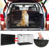 Hundekäfig Klappbar, Hundebox Auto mit Abdeckung & Bodenschale, 122 cm XXL - VOUNOT DE
