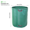 500 Liter Gartensack Gartenabfallsack mit Griffen, Laubsack für Grünabfall, 2er Set - VOUNOT DE