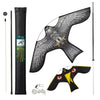 2er Set Vogelschreck Falke Drachen mit 4m Teleskopstange, Stil C&G - VOUNOT DE