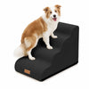 Hundetreppe Haustiertreppe aus hochdichtem Schwamm, rutschfest, 72x40x50cm Schwarz