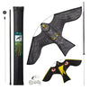 2er Set Vogelschreck Falke Drachen mit 4m Teleskopstange, Stil D&G - VOUNOT DE