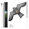 Vogelschreck Falke Drachen mit 4m Teleskopstange, Stil C - VOUNOT DE