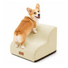 Hundetreppe Haustiertreppe aus hochdichtem Schwamm, rutschfest, 40x40x30cm Beige