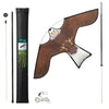 Vogelschreck Falke Drachen mit 4m Teleskopstange, Stil B - VOUNOT DE