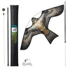Vogelschreck Falke Drachen mit 4m Teleskopstange, Stil E - VOUNOT DE