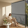 Klemmmarkise Senkrechtmarkise mit Handkurbel 200x310 cm Grau - VOUNOT DE