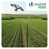 Vogelschreck Falke Drachen mit 4m Teleskopstange, Stil E - VOUNOT DE