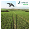 2er Set Vogelschreck Falke Drachen mit 4m Teleskopstange, Stil D&G - VOUNOT DE