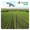 Vogelschreck Falke Drachen mit 4m Teleskopstange, Stil C - VOUNOT DE